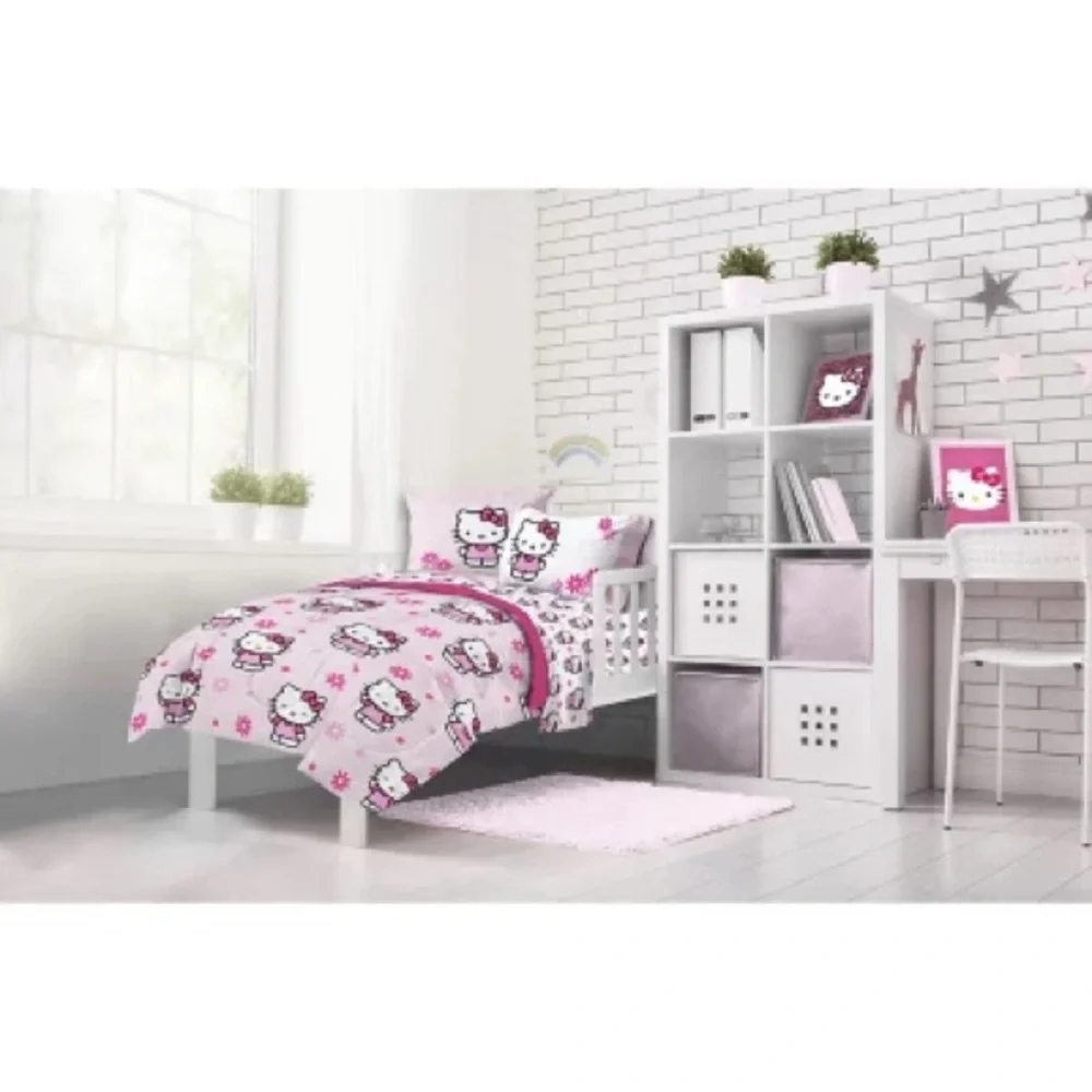 Hello Kitty Licensed Kids 5-Piece Bed-in-a-Bag